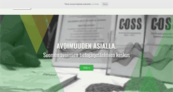 Desktop Screenshot of coss.fi